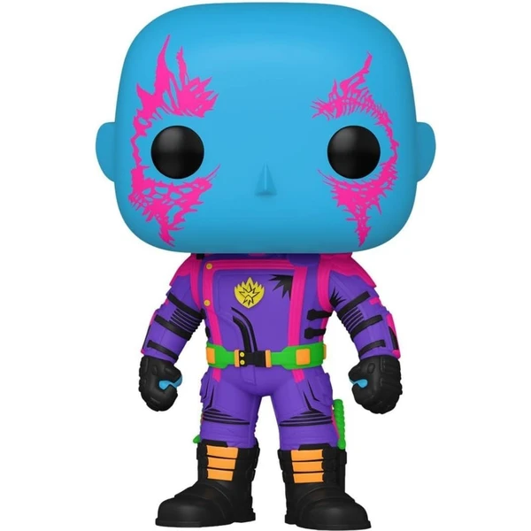 Funko POP! & Tee: Guardians of the Galaxy - Drax (Blacklight) S - Darčekové sady - Obrázok G9DE000L01