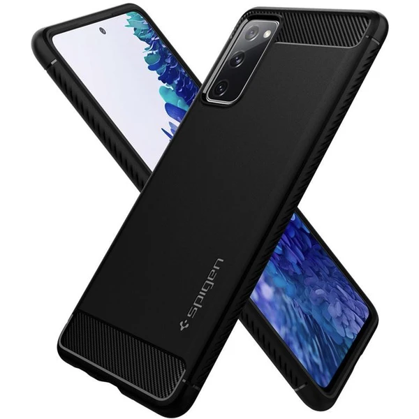 Spigen Rugged Armor kryt Samsung Galaxy S20 FE/FE 5G čierny - Puzdra - Obrázok G9E0700301