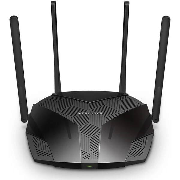 Mercusys MR80X Wi-Fi 6 router čierny - Wi-Fi routery - Hlavný obrázok