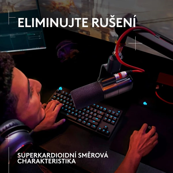 Logitech G Yeti Studio mikrofón čierny - Mikrofóny - Obrázok G9I4000O01