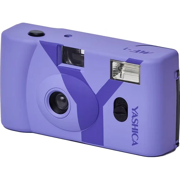 YASHICA MF-1 Snapshot Art Camera analógový fotoaparát levanduľový - Fotoaparáty - Obrázok G9KR000K01