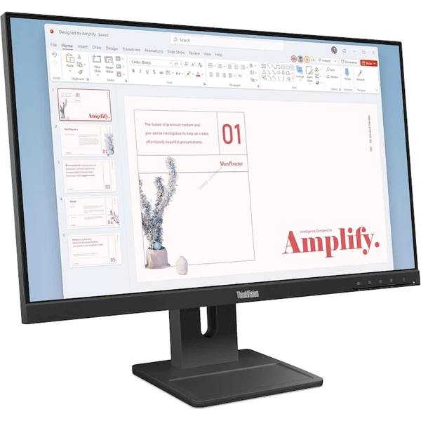 Lenovo ThinkVision E24-40 monitor 23,8" - Monitory - Obrázok G9OI000K01