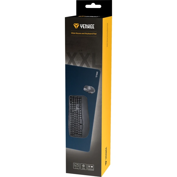 YENKEE YPM 9040BE Office podložka XXL modrá - Podložky - Obrázok G9P6G00101