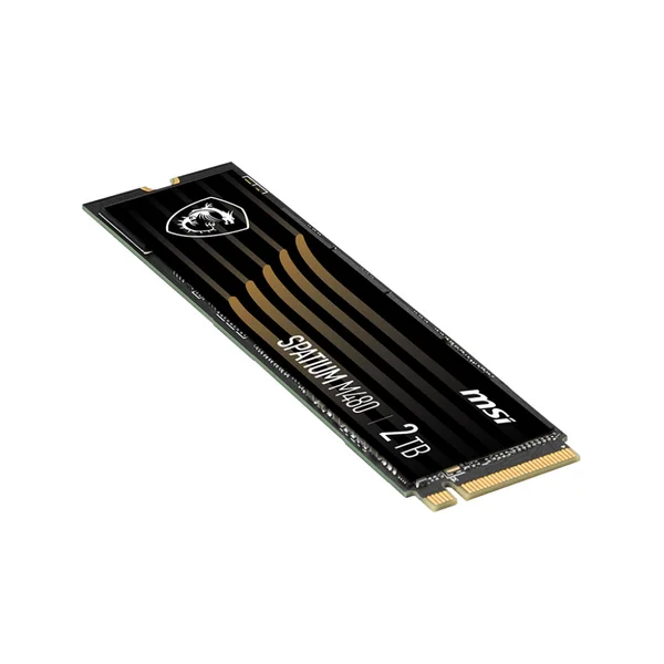 MSI SSD SPATIUM M480 2TB PCIe 4.0 NVMe M.2 - SSD - Obrázok GA1MF00101