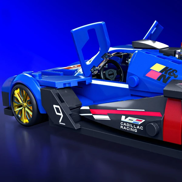 Mattel Brick Shop zostaviteľný model Hot Wheels - Cadillac Project GTP Hypercar (Speed ??series) - Stavebnica - Obrázok GA6L000K01