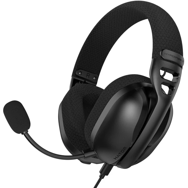 HATOR HYPERPUNK 3 USB headset čierny - Slúchadlá - Hlavný obrázok