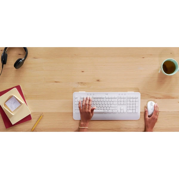 Logitech Signature MK650 for Business - OFFWHITE - SLOVENSKY - INTNL - Klávesnice - Obrázok GAAH100501