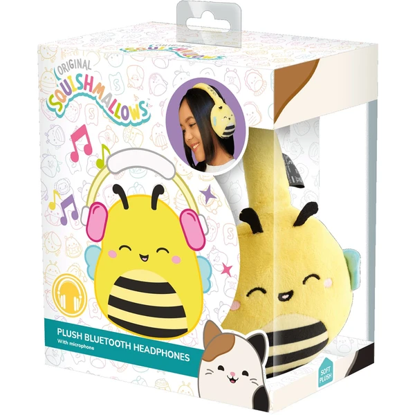 Lazerbuilt bezdrôtové slúchadlá Squishmallows - Sunny (plyšové) - Slúchadlá - Obrázok GABG000K01