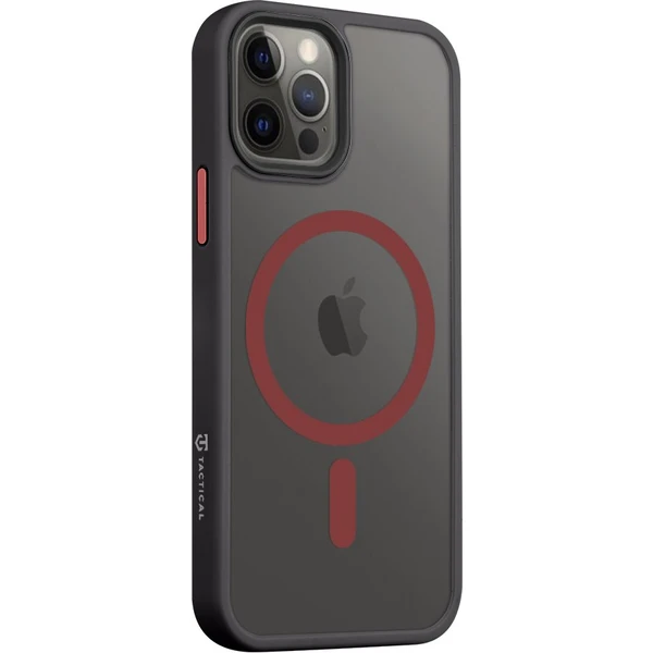 Tactical MagForce Hyperstealth 2.0 kryt iPhone 12/12 Pro Black/Red - Puzdra - Hlavný obrázok