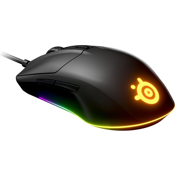 SteelSeries Rival 3 herná myš čierna
