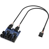 Akasa USB 2.0 interný HUB 1-4 - USB huby