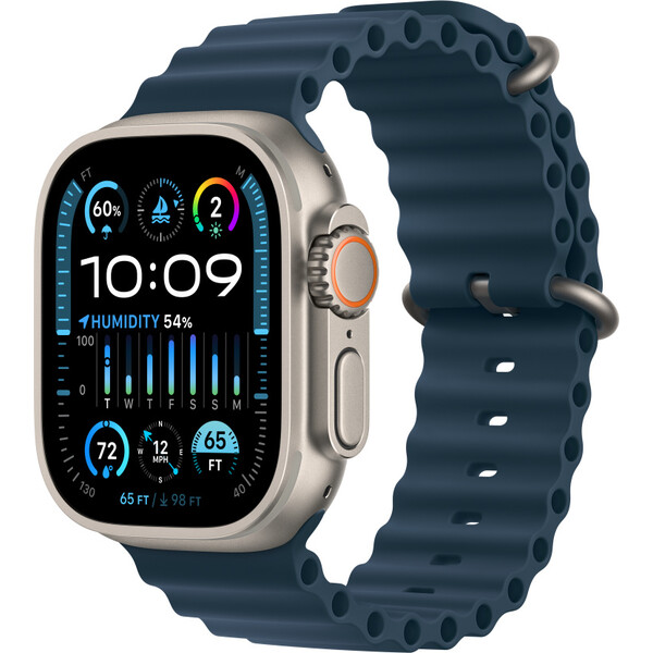E-shop Apple Watch 49/45/44/42mm predĺženie modrého Oceánskeho remienka