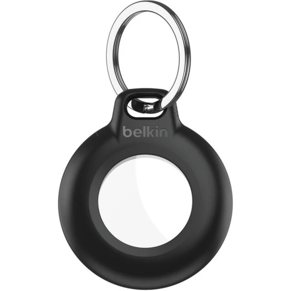Belkin Secure Waterproof vodotesné puzdro na AirTag s krúžkom čiernej (4-pack) - Puzdra - Obrázok GBCF000O01