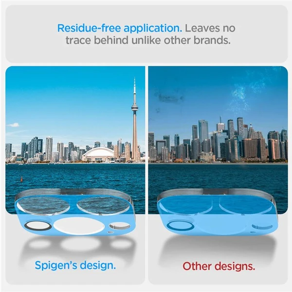 Spigen Glass Optik 2 Pack skla na fotoaparát iPhone 14 Pro/iPhone 14 Pro Max - Ochranné fólie a sklo - Obrázok GBK0000N01