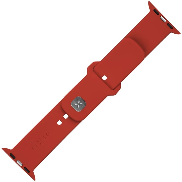 Set silikónových remienkov FIXED Silicone Sporty Strap pre Apple Watch 38/40/41mm, červený - Remienky - Obrázok GBM2000O01