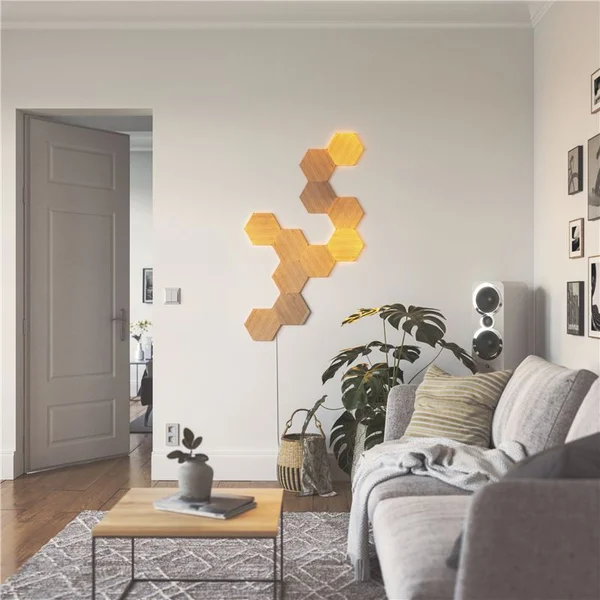 Nanoleaf Elements Hexagons Expansion 3 Pack - Inteligentné osvetlenie - Obrázok GBMJF00101