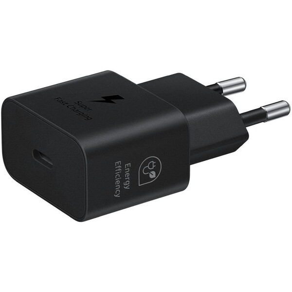 E-shop Samsung USB-C 25W GaN nabíjačka (bez kábla) čierna