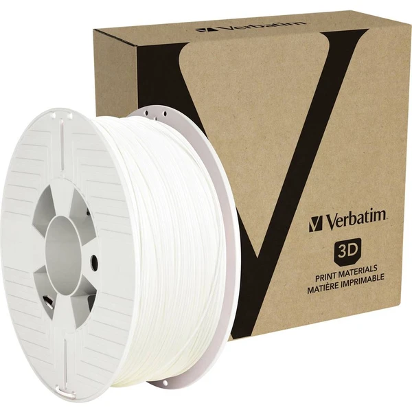 VERBATIM filament do 3D tlačiarne PLA 1.75mm, 335m, 1kg biely - Filamenty pre 3D tlačiarne - Obrázok GCG3000L01