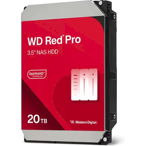 WD Red Pro (WD202KFGX) HDD 3,5" 20TB - Pevné disky - Hlavný obrázok