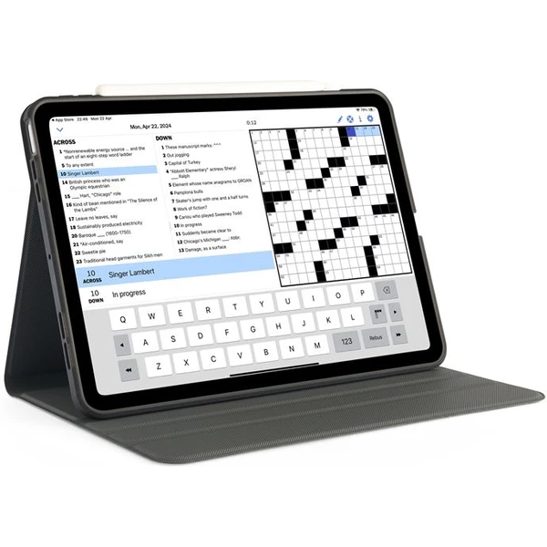 Pipetto Origami No5 Rotating Folio puzdro iPad Air 11" (2026/2025/2024) čierne - Puzdra - Obrázok GCM5000J01