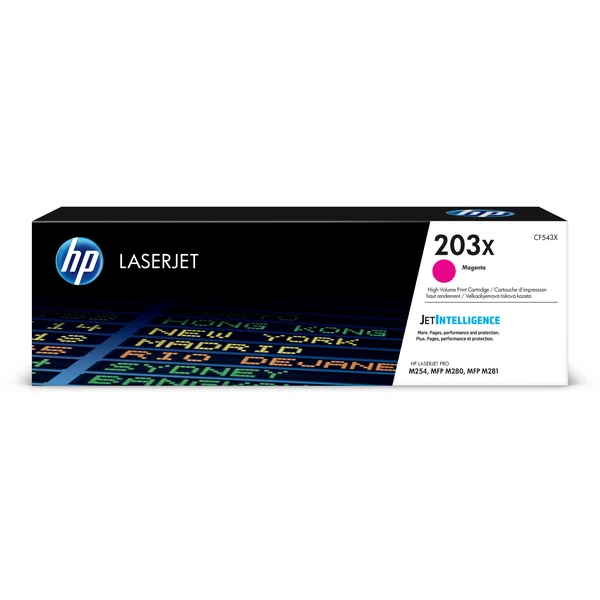 HP CF543X č. 203X Purpurová originálna - Tonery - Hlavný obrázok