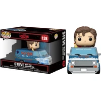 Funko POP! #138 Rides Deluxe: Stranger Things S5 - Steve w/Squawk Van - Funko POP!
