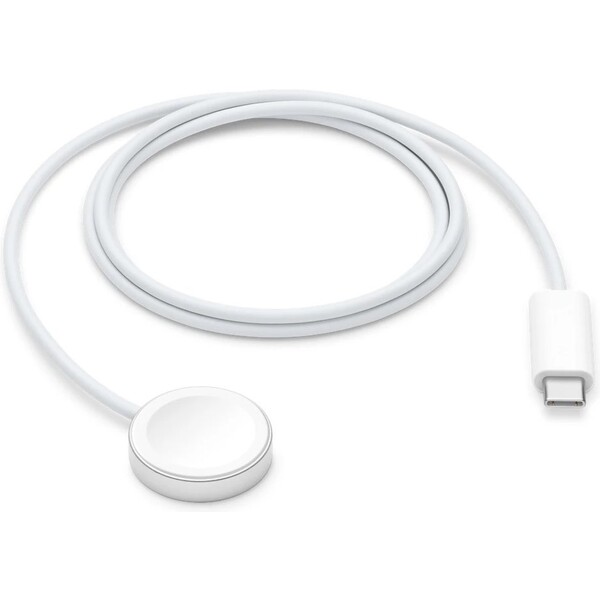E-shop Taktický nabíjací kábel USB-C pre Apple Watch 1m biely