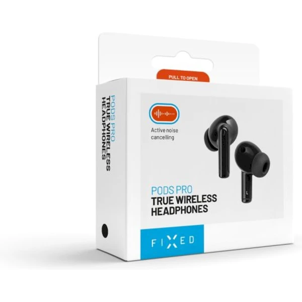FIXED Pods Pre TWS bezdrôtové slúchadlá s ANC čierna - Slúchadlá - Obrázok GD01000L01