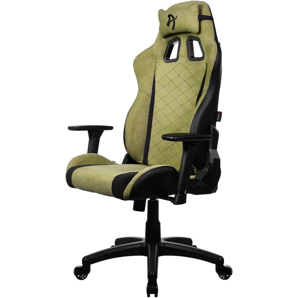 AROZZI AVANTI Soft Fabric herná stolička machovo zelená - Stoličky - Obrázok GD4D000O01
