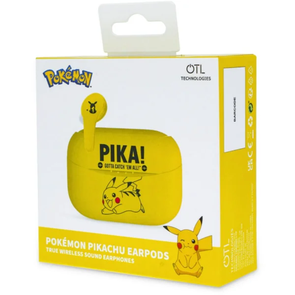 OTL bezdrôtové slúchadlá TWS s motívom Pokémon Pikachu - Slúchadlá - Obrázok GDERF00101