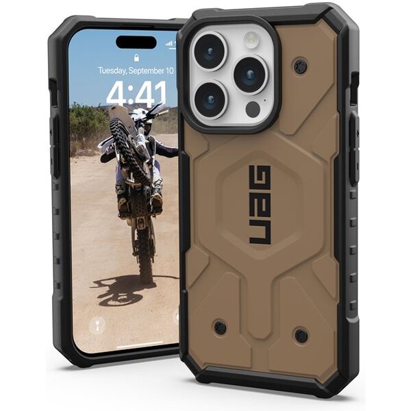 UAG Pathfinder MagSafe iPhone 15 Pro hnedý