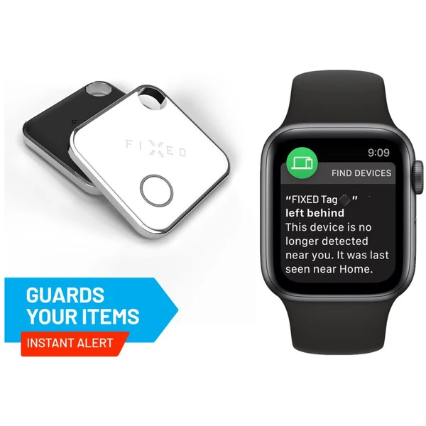 FIXED Tag Smart tracker s podporou Find My, 2 ks čierny + biely - Lokátory - Obrázok GDUP100501