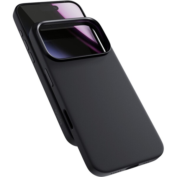 E-shop Epico Silicone Pro Mag+ kryt pre iPhone 17 Pro Qi2 & Magsafe kompatibilný čierny