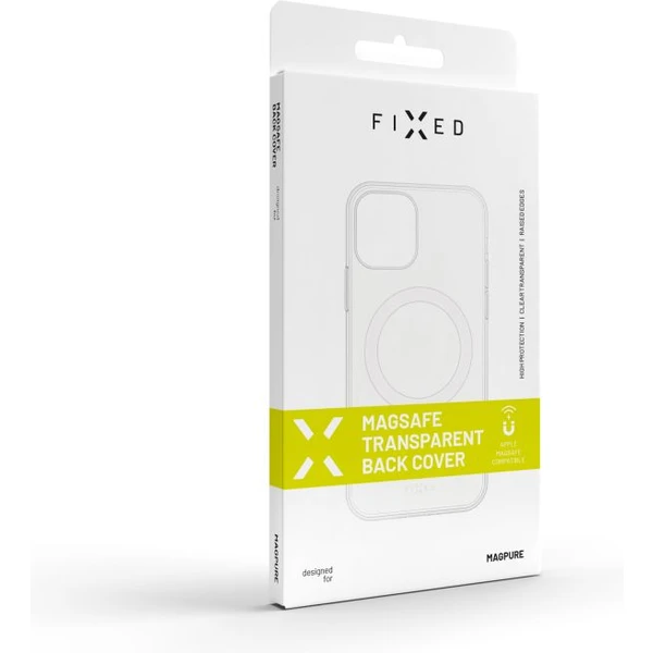 FIXED MagPure kryt s Magsafe Apple iPhone 15 Pre číry - Puzdra - Obrázok GER1000N01