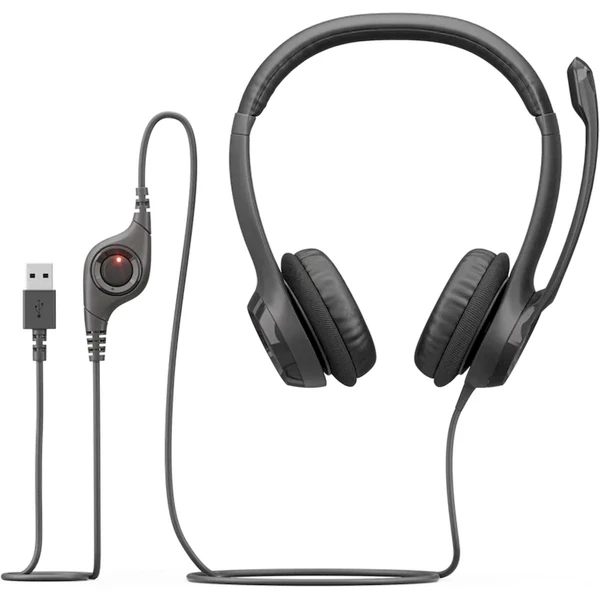 Logitech H390 USB-C - Slúchadlá - Obrázok GETE000K01