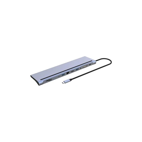 PremiumCord USB-C Full Size MST dokovacia stanica - Dokovacie stanice - Hlavný obrázok