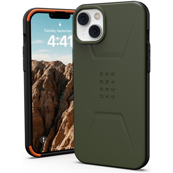 UAG Civilian MagSafe iPhone 14 Plus zelený
