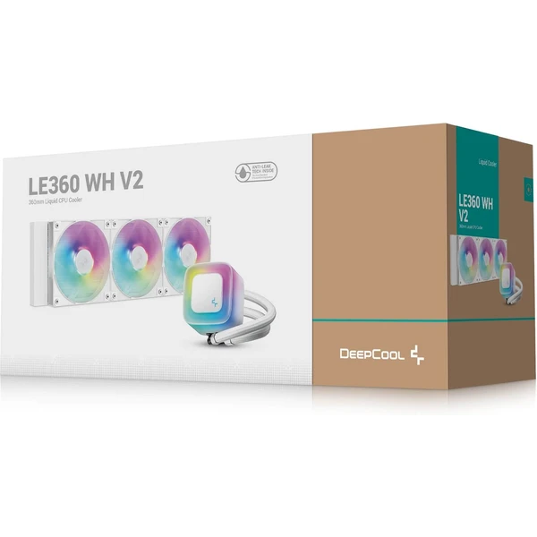 DEEPCOOL LE360 V2 biely - Chladiče - Obrázok GGUF000K01