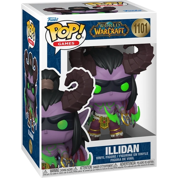 Funko POP! #1101 Games: World of Warcraft - Illidan (šanca na Chase) - Funko POP! - Hlavný obrázok