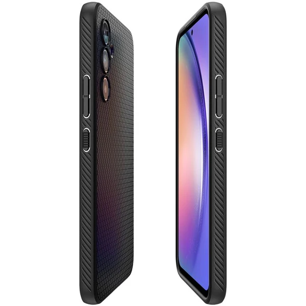 Spigen Liquid Air kryt Samsung Galaxy A54 5G čierny - Puzdra - Obrázok GHLN100501