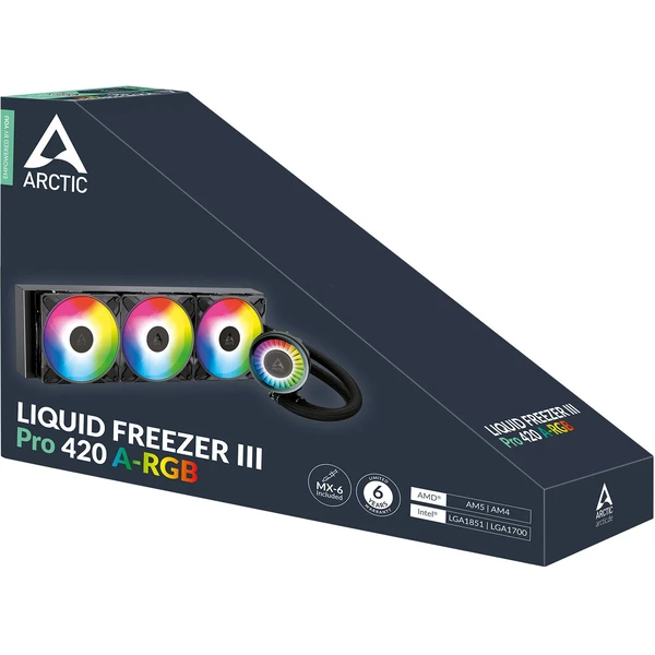 Arctic Liquid Freezer III Pro 420 ARGB - Chladiče - Obrázok GHYF000K01