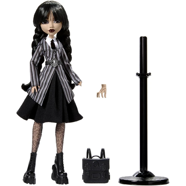 Mattel bábika Monster High x Wednesday - Wednesday Addams - Figúrky - Obrázok GI5E000K01
