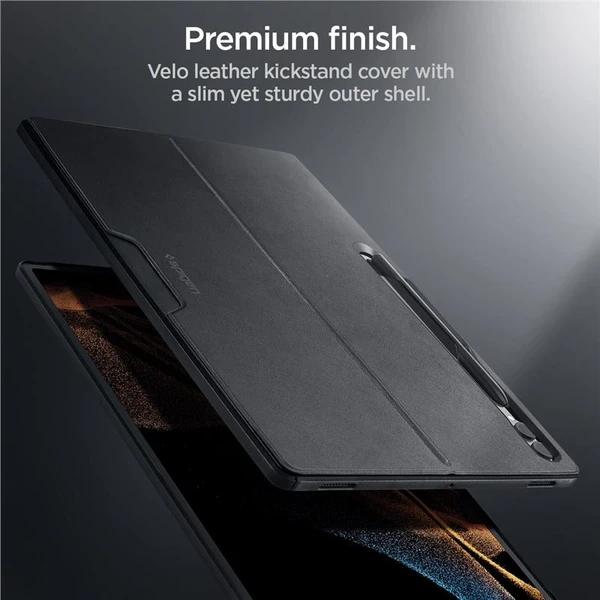 Spigen Thin Fit Pro kryt Samsung Galaxy Tab S10 Ultra/S9 Ultra/S8 Ultra čierny - Puzdra - Obrázok GIN5000701