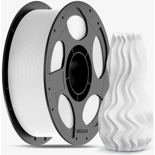 AnyCubic PLA struna 1,75mm pre 3D tlačiareň, 1kg, Biela