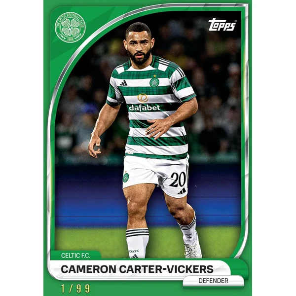 Futbalové karty Topps 2025-2026 Collector Tin Celtic - Futbalové karty - Obrázok GK3J000K01