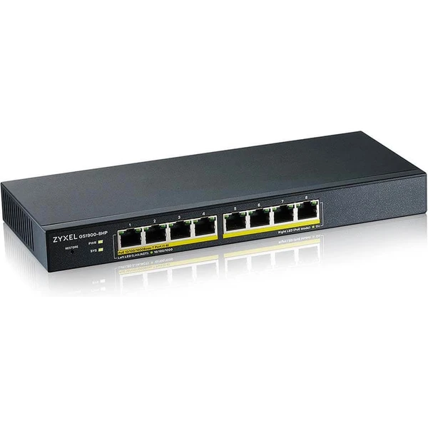Zyxel GS1900-8HP switch - Switche - Obrázok GK59000N01