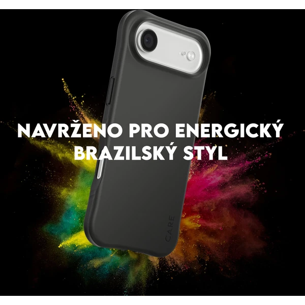 PanzerGlass® CARE Samba kryt s MagSafe Apple iPhone Air Black - Puzdra - Obrázok GKDH000K01