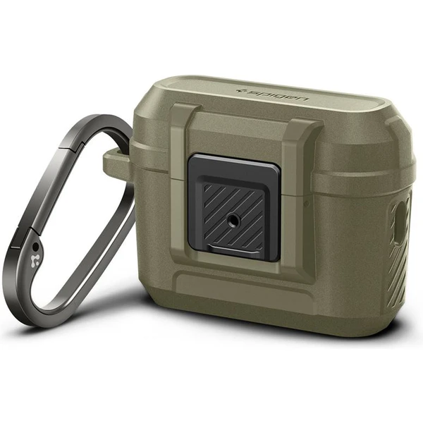 Spigen Lock Fit odolné púzdro Apple AirPods Pro 2 gen. vintage khaki - Puzdra - Obrázok GKK0000N01