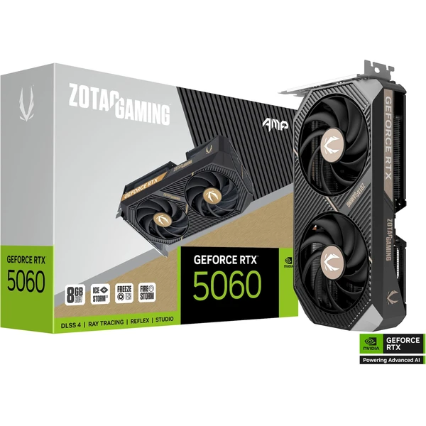 ZOTAC NVIDIA GeForce RTX 5060 AMP - Grafické karty - Obrázok GKLI000K01
