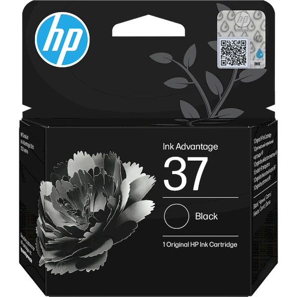 HP 37 Original Ultra Ink Advantage Cartridge čierna - Cartridge - Hlavný obrázok